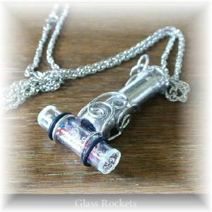 万華鏡 カレイドスコープ ミニ ペンダント ピンククリスタル ゴールド