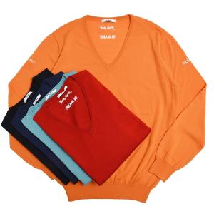 SLOANE（スローン）guji golf別注ウォッシャブルモックネックニット