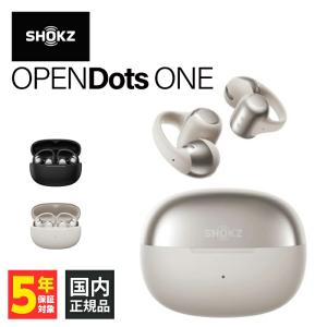 Shokz(ショックス) OPENDOTS ONE Black SKZ-EP-000054 イヤーカフ型
