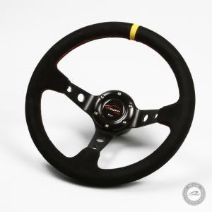 ステアリング 32φ ディープコーン 70mm フェイクレザーPVC DRIFTING