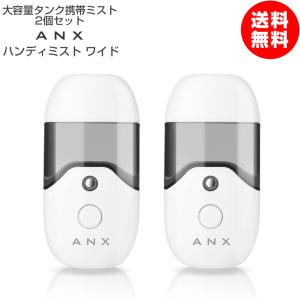 ANX 携帯 超音波 ナノ ミスト 美顔器 ハンディーミスト 乾電池式 2025