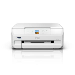 カラリオ EPSON プリンター複合機 本体 EP-715A 白☆スマホ対応 ☆訳