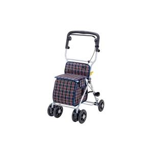 テイコブ ルミド／チェックブラック（シルバーカー ミドルタイプ