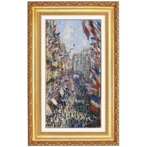 ポール・シャバ 9月の朝 立体複製名画 絵画 額付き インテリア アート