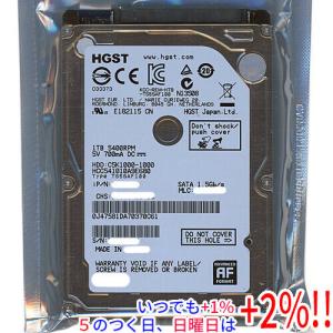 Seagate（シーゲイト） ノート用HDD 2.5inch ST1000LM048 1TB 7mm