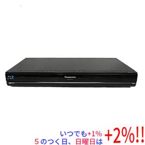 パナソニック 500GB 2チューナー ブルーレイレコーダー ブラック DIGA