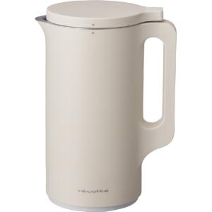 recolte（レコルト） 自動調理ポット クリームホワイト 豆乳メーカー