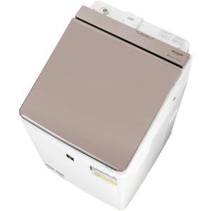 SHARP（シャープ） 洗濯機 設置込 タテ型洗濯乾燥機 穴なし槽 ES-PW8J
