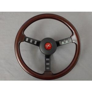 ダットサン コンペステアリング Nマーク リアルウッド GT-R DATSUN