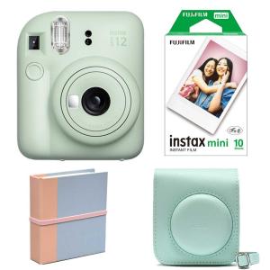4点セットB)富士フイルム インスタントカメラ チェキ instax mini 12