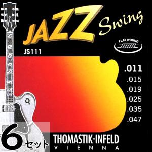 Thomastik-Infeld JS112 JAZZ SWING Flat Wound 012-050 トマ