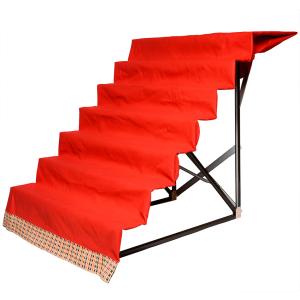 ひなまつり☆雛段単品☆30号7段お雛様飾り用(横幅90cm)三方雲絹