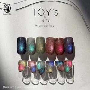 TOY's × INITY サンセットマグ 7ml 全6色 T-SS01~06 マグネットジェル