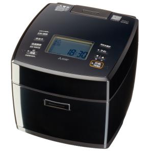 炭炊釜 三菱電機 IHジャー炊飯器 NJ-VP10G-B 5.5合炊き ダブル備長炭