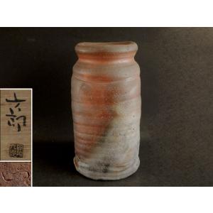 備前筒形花入 小川秀二造（本体のみ） : 茶道具商 越中屋 - 通販