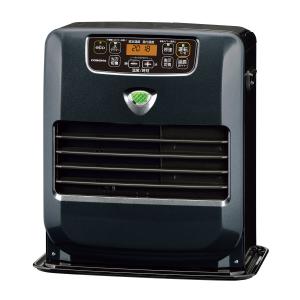 コロナ 石油ファンヒーター 木造12畳 パールブラック KCF