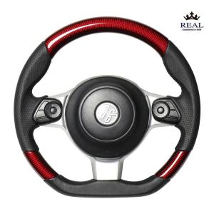 GR スープラ DB42, DB22, DB82用 レアル ステアリング プレミアム