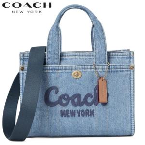 COACH（コーチ） デニム バッグ 2025新作 CBF36 トートバッグ