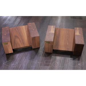 JBL 4343, 4344, 4348用ウォールナット総無垢材スタンド新品ペア（2台