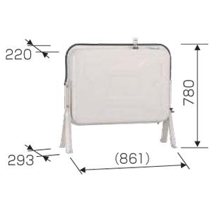 長府製作所 オイルタンク OT-90U 容量82L 亜鉛メッキ鋼板 (粉体塗装