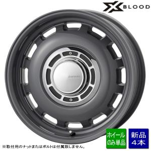スズキ クロスビー/トヨタ ヤリス/etc 新品ホイールのみ4本 X BLOOD