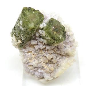 ウォーターメロントルマリン 母岩付き 原石 トルマリン 電気石