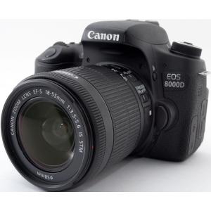 EOS 8000D キヤノン デジタル一眼 CANON レンズキット 中古 美品 Wi-Fi