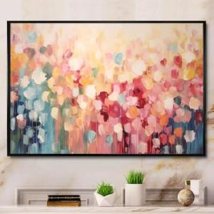 並行輸入品】 カラフルな抽象画抽象画抽象テクスチャキャンバス