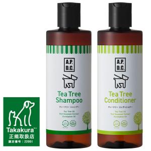 A.P.D.C. APDC ティーツリーシャンプー&コンディショナーセット 500ml