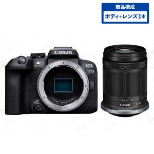 EOS Kiss キヤノン R10 ボディ ブラック + 望遠ズームレンズセット RF