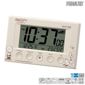 RHYTHM リズム時計 ミニオン デジタル目覚まし置時計 ミニオンが声で