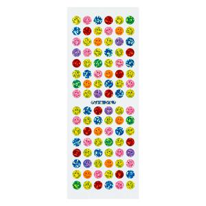 送料無料】【スマイル・シールセットA 全8枚】ニコちゃん クリアー