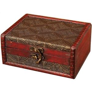 アンティーク風 ボックス 小箱 収納 レトロ 小物入れ 木箱 収納