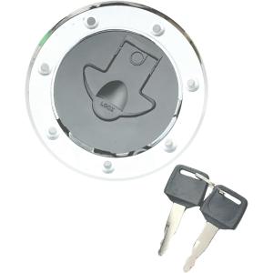 カワサキ ガソリンタンクキャップ 鍵付き 汎用 燃料タンク ゴム