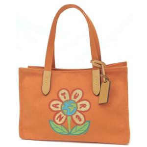 COACH（コーチ） トートバッグ 22424 赤 レザー 【中古】(62159