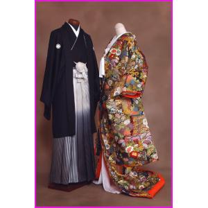 京都最高級金襴西陣織 色打掛レンタル紋付レンタルフルセット6469