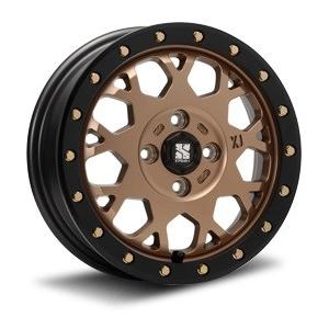 MLJ エクストリームJ XJ04 14インチ 4.5J +43 4-100 マットブロンズ