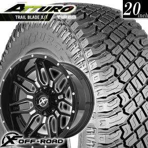 新品 深リム 20インチ タイヤホイールセット XF OFFROAD XF222 20x10j
