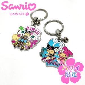 ハローキティ キーホルダー 日焼けキティ ハワイアン雑貨 キティちゃん