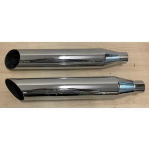 ハーレー ソフテイル07年〜スラッシュカット マフラー サイレンサー