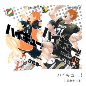 集英社（SHUEISHA） ハイキュー！！ 1〜45巻 完結 全巻セット 全巻新品