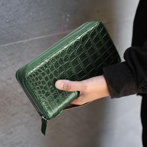 8時間限定15%クーポンあり】ヒマラヤ クロコダイル バッグ 本革 ヘッド