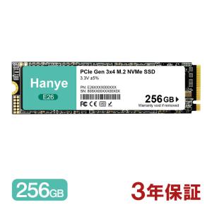 Hanye 内蔵型 SSD 512GB PCIe Gen3x4 M.2 NVMe 2280 3100MB/s 3D NAND