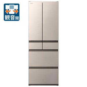日立（HITACHI） 冷蔵庫 500L以上 二人暮らし 617L 観音開き フレンチ
