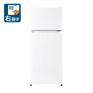 Haier（ハイアール） 2ドア冷凍冷蔵庫 JR-N130C(W) : ケーズデンキ