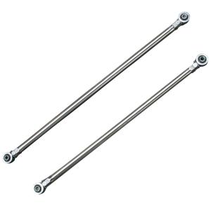 専用 ステンレス 調整式 強化 ラテラルロッド 前後セット ジムニー