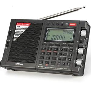 TECSUN PL-660高性能ポータブルラジオ ACアダプター付属 BCLラジオ FM
