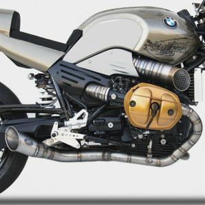 RolandSandsDesign(RSD) BMW RnineT用 バーエンド ブラック RD3715