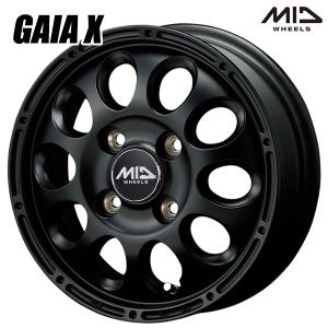 共豊 ホイール4本セット GAIA X ガイアクロス 12インチ リム幅3.5J
