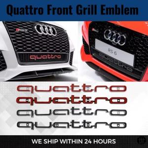 Audi（アウディ） 純正 A4 S4 A5 S5 V6Tフェンダーエンブレム 1枚